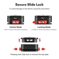 thumbnail image 4 of Aluminum Alloy Quick Release Plate Tripod QR Plate Mount Adapter Quick Setup with 14 Inch Screw for DSLR, 4 of 6