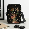 thumbnail image 6 of Binienty Reindeer Crossbody Bag for Women Lightweight Anti Theft RFID Sling Bag Casual Trendy Cellphone Bags Christmas Gifts for Mom, 6 of 7