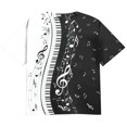 thumbnail image 5 of JAJAHO Mens T Shirt Plus Size Short Sleeve Graphic Tee Funny Printed Loose Fit Crew Neck Casual Daily Wear Summer Stylish Tops, 5 of 5