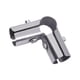 thumbnail image 1 of Conector de tubo de acero inoxidable, abrazadera de tubo, sujetadores de tubo de 25 mm de diámetro En forma de L de 3 vías., 1 of 9