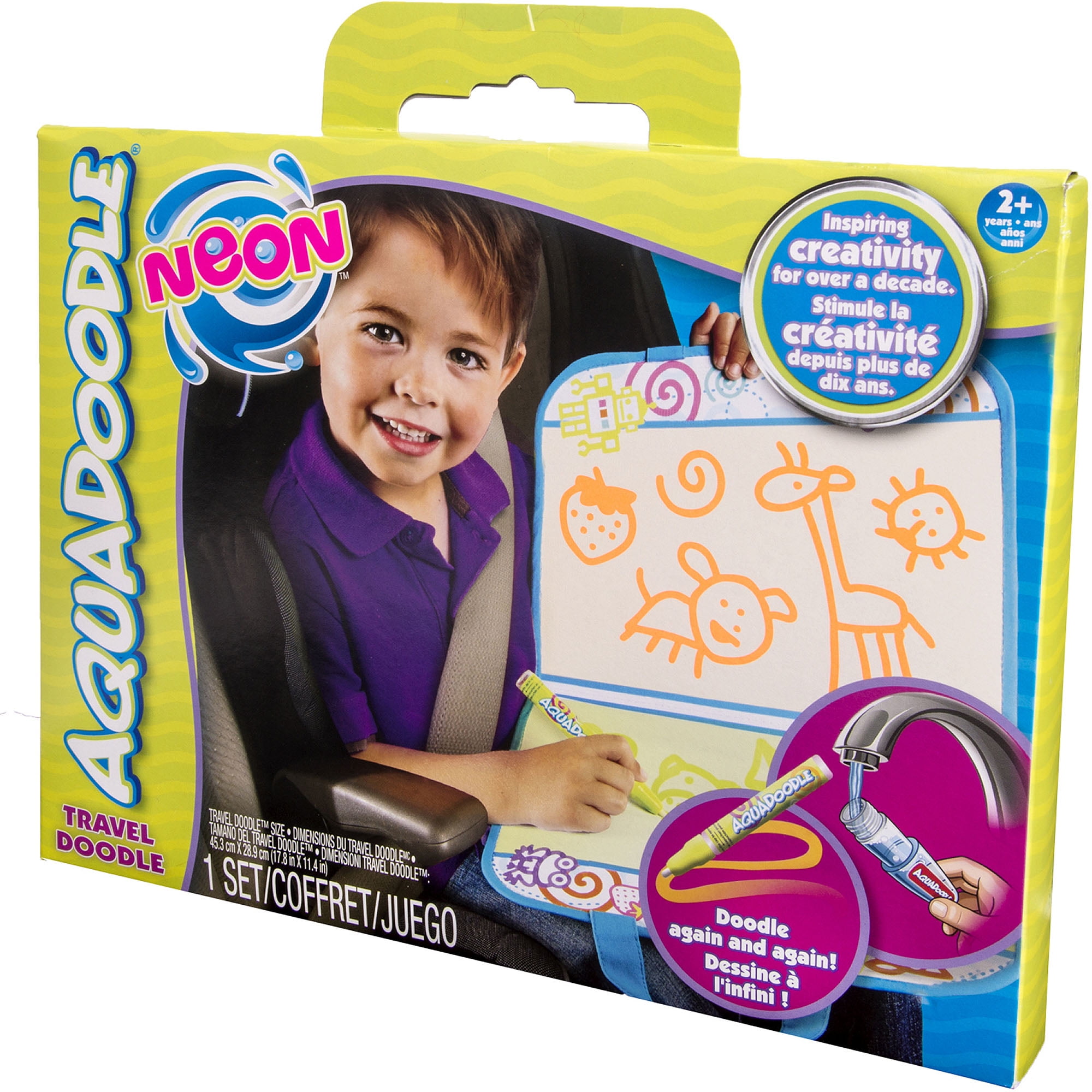 Aquadoodle Accessories Travel Doodle Neon Walmart Com