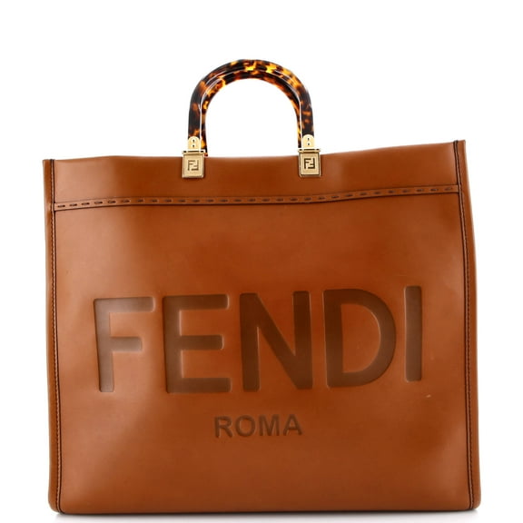 Pre-Owned Sunshine Shopper Tote Leather Large By Rebag
