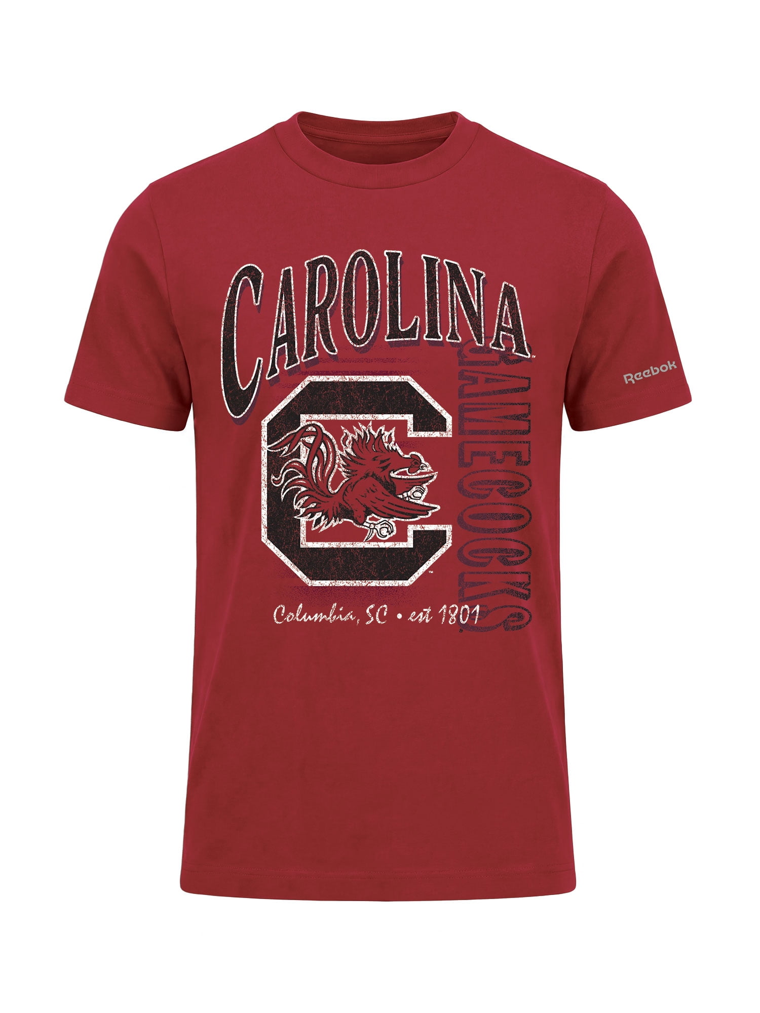 South Carolina Gamecocks Reebok Mens Crew Neck Short Sleeve T-Shirt
