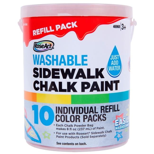 Mattel MTTCXX75 RoseArt Sidewalk Washable Chalk Paint Bucket Refil