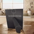 thumbnail image 2 of Frameless Vanity Mirror: 10.6"x13" Wall Mount & Desk Stand, Compatible for Makeup, 2 of 6