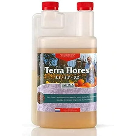 Canna Terra Flores 1 Liter Hydroponics Base 1-Part Flower Nutrient Fertilizer 1L ..#from-by#_allstarwhlsales ,ket25121076222449