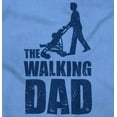 thumbnail image 2 of Walking Dad Nerdy Zombie Movie Lover Men's Big & Tall Graphic Hoodie Brisco Brands 3X, 2 of 4