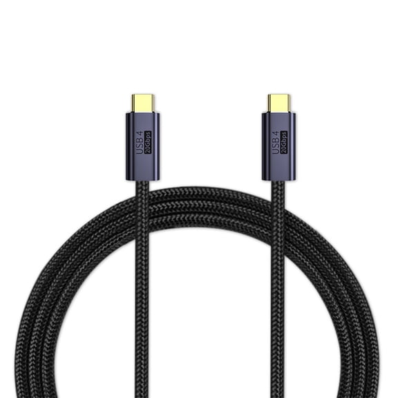 Inteprter Línea de datos tipo C portátil 100W Universal 8K 60Hz 20Gbps teléfono móvil USB4 reemplazo de cable reemplazable para 1,5 m Type2 NO2