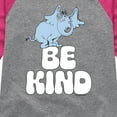 thumbnail image 3 of Horton Hears A Who - Horton Be Kind - Toddler & Youth Girls Raglan Graphic T-Shirt, 3 of 4