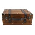 thumbnail image 2 of Synthetic Wood Suitcase, Versatile Decorative Storage Box  for Household Goods, 2 of 7