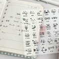 thumbnail image 2 of 10 Sheets Emoticon Sticker Decorative Stickers Cartoon Stickers Lovely Sticker For Journal Decoration, 2 of 6