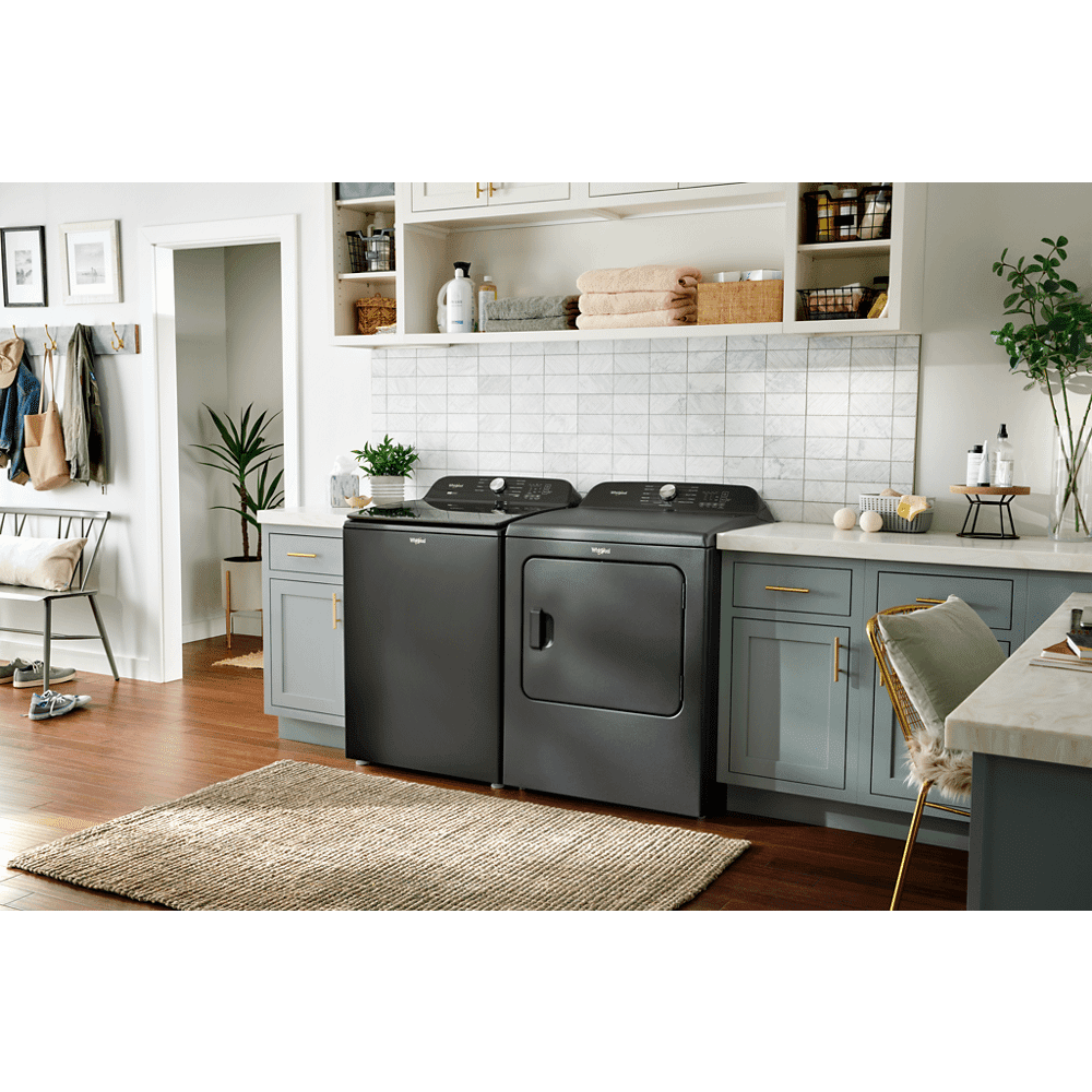 Whirlpool 7.0 Cu.Ft. Electric Dryer in Black WED6150PB