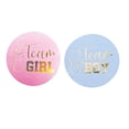 thumbnail image 2 of MasteelfCA 48pcs Kid Stickers Sex Identification Adhesive Sticker for Party Activity (24pcs Boy Pattern, 24pcs Girl Pattern), 2 of 8