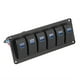 thumbnail image 2 of 12-24V 6 Gang Rocker Switch Panel for Car RV Boat Yacht Marine Blue LED, 2 of 9