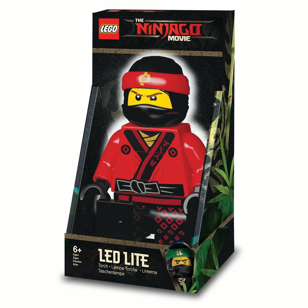 Official LEGO Ninjago Movie LED Torch Night Light Kai Minifigure 8in Red for sale online 