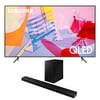 Samsung QN58Q60TA 58" 4K QLED Dual LED Ultra High Definition Smart TV with a Samsung HW-Q60T Wireless 5.1 Channel Soundbar and Bluetooth Subwoofer (2020)