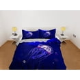 thumbnail image 2 of Jellyfish Bedding Indigo Funda Nórdica, Ocean Blush Sea Animal Bed Set Full, 2 of 4