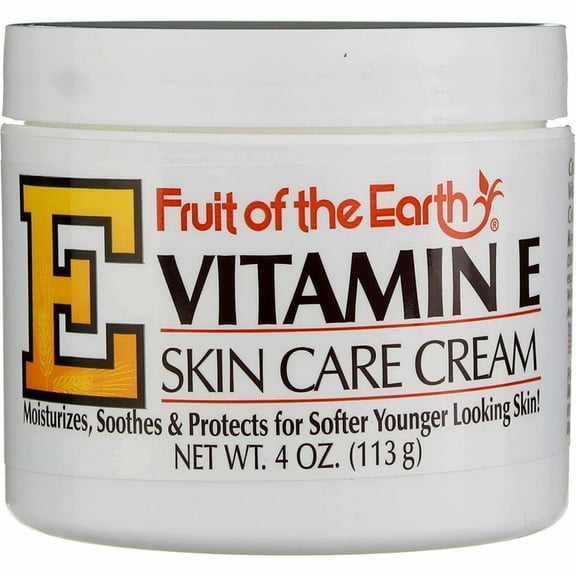 Fruit of the Earth Vitamin E Skin Care Cream 4 oz Cream