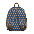 thumbnail image 3 of Students Backpack with Basketball, Baseball, Football Sports Prints - Durable, Comfortable, Lightweight for Training and Competition, 3 of 6