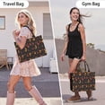 thumbnail image 6 of Large Capacity Tote Bag,Spooky Halloween Faces Pattern Handbag Fashion Luxury Tote Bag,15.7"x13"x 5.1" Inches,Laptop Compatible, 6 of 6