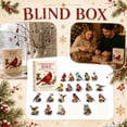 thumbnail image 2 of Christmas Colorful Bird Advent Calendar With 24 Piece Acrylic Hanging Ornament Blind Box for Adults DIY Craft Holiday Wall Decor Very Sweet Gift Set for Pet Owner Home Decoration, 2 of 8