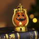 thumbnail image 4 of Luces de calabaza decorativas de Halloween, luces de viento galvanizadas vintage, velas electrónicas de plástico de Pascua, 4 of 6