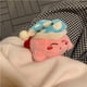 thumbnail image 2 of Kawaii Star Kirby Plush Doll Pendant Children Schoolbag Key Chains Sweet Star Doll Home Decoration Birthday Gift for Girls, 2 of 5