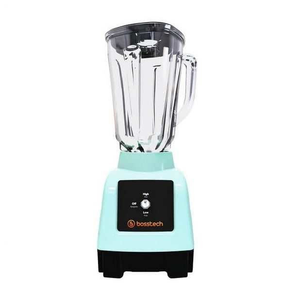Licuadora 950W Vidrio 2L Tradicional 2Vel Bosstech B2 Verde Menta Walmart en linea