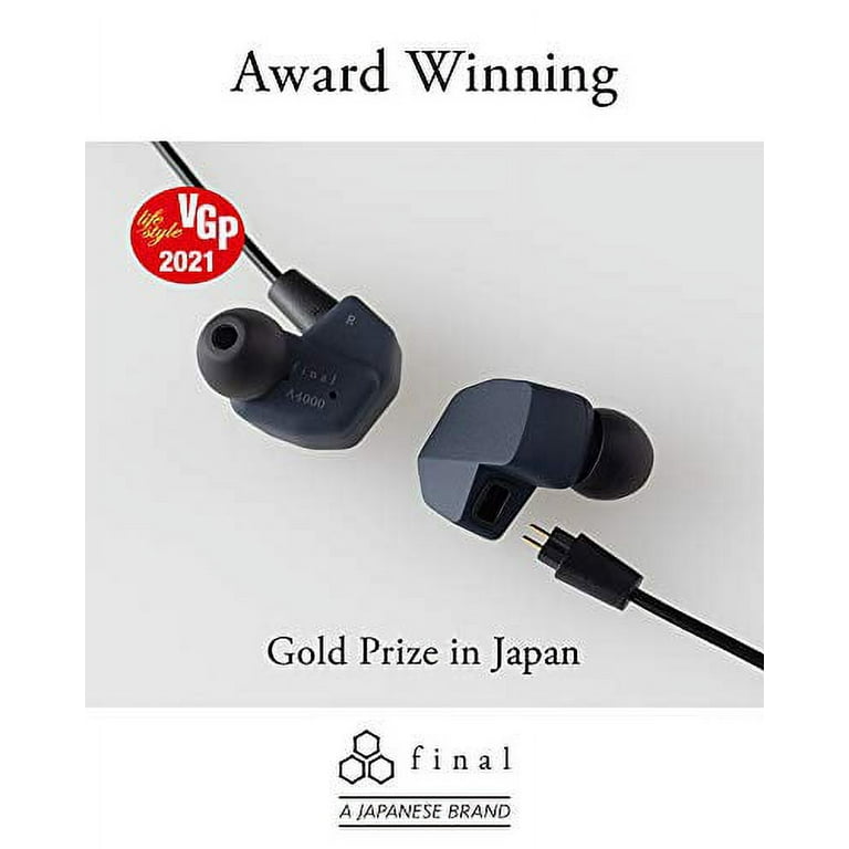 final A4000 in-Ear Wired Noise Isolating High Precision Clear and