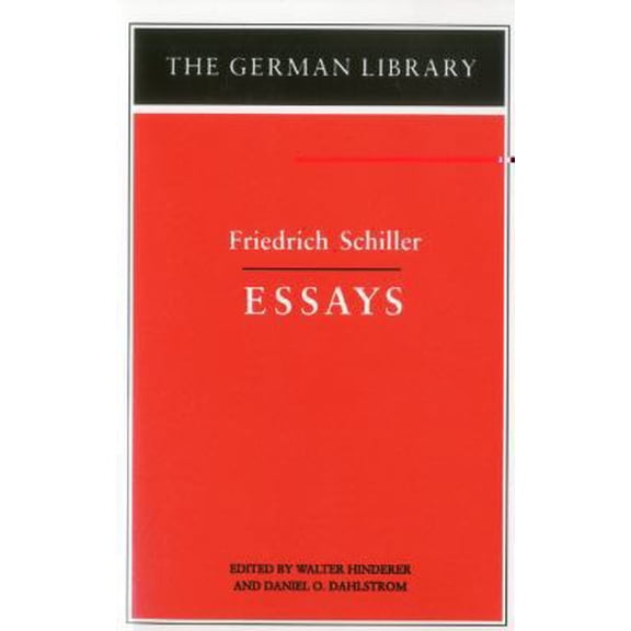 Pre-Owned Essays: Friedrich Schiller (Paperback) 0826407137 9780826407139