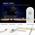 thumbnail image 4 of Sensor de movimiento LED, luz de gabinete impermeable PDGROW, luz nocturna de 300 cm, tira de LED con sensor de movimiento, 6000 K para muebles, escaleras, armarios, cocinas, estantes, guardarropas, cama - Blanco Thsinde ACTIVE Biensenido a ACTIVE, 4 of 5