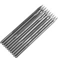 thumbnail image 3 of Sonew Aiguille en Acier Inoxydable, 10 Pcs Aiguille de Réparation de Chaussures en Acier Inoxydable Argenté, Accessoire de Réparation de Chaussures, 3 of 9