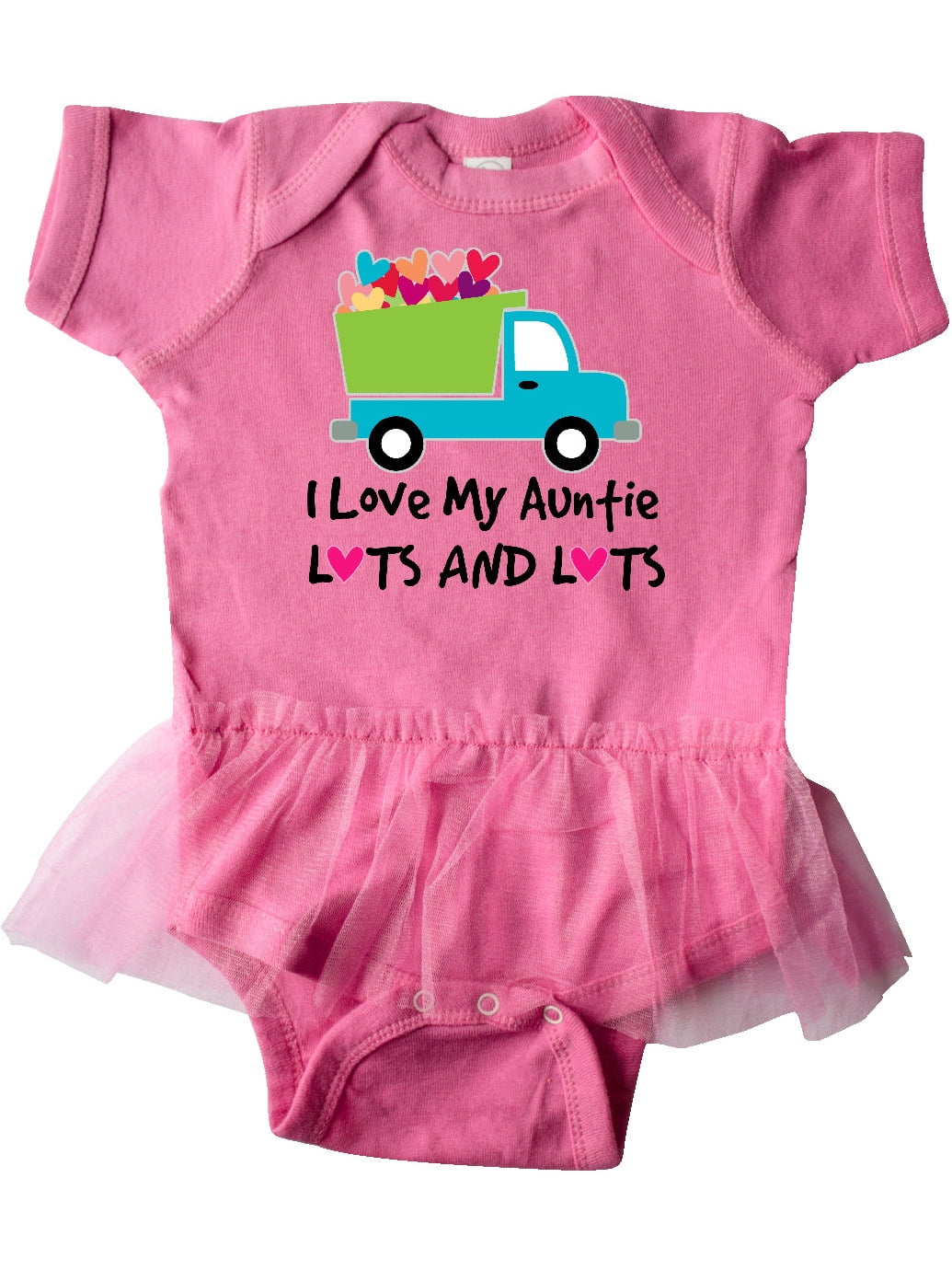 Inktastic Inktastic I Love My Auntie Baby Clothes Newborn Tutu Bodysuit Female Raspberry Newborn Walmart Com Walmart Com