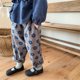 thumbnail image 2 of Pantalones con estampado Floral para niños de primavera, pantalones Haren holgados coreanos de 1 a 7 años, pantalones informales para niñas, ropa para niños, 2 of 6