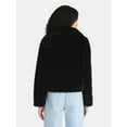 thumbnail image 3 of No Boundaries Faux Fur Jacket, Women's, 3 of 5