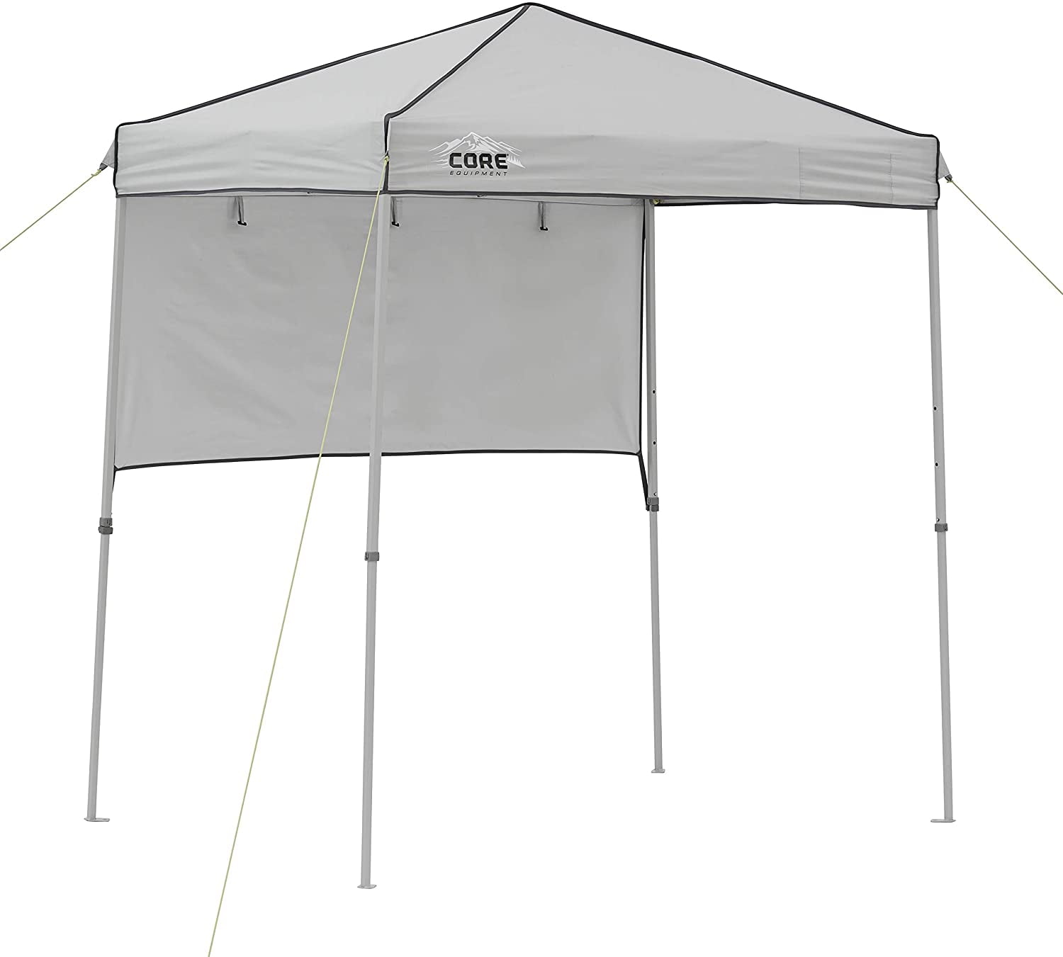 Sun Six Hd Video - Core Instant Straight Leg Canopy Tent with Adjustable Sun Wall, 6 ft x 4 ft  , Gray - Walmart.com