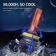thumbnail image 3 of H11 LED Headlight Bulbs, 300% Brighter 6500K Cool White LED Low Beam/Fog Light Conversion Kit, IP67 Waterproof, 3 of 5