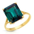 thumbnail image 2 of Galaxy Gold 14K Solid Yellow Gold 6.00 Carat Natural Alexandrite Ring - June Birthstone - Symbol of Balance & Joy - Made in USA - Fine Jewelry for Women, 2 of 3