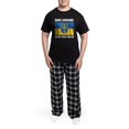 thumbnail image 5 of CafePress - Save Ukraine Raise Your Voices Men's Dark Pajamas - Men's Dark Loose Fit Cotton Pajama Set, 5 of 7