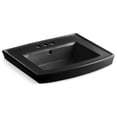 thumbnail image 3 of Kohler K-2358-4 Archer 24" Pedestal Bathroom Sink - Grey, 3 of 6