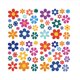 thumbnail image 2 of Pegatinas de pared retro con forma de girasol, 25 x 25 cm, 4 hojas, 2 of 3
