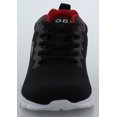 thumbnail image 4 of GBX Strike Casual Fashion & Athletic Mesh Running Sneakers for Men Black/Red Size 8.5, 4 of 6