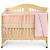 Seed Sprout Gingham Crib Bedding, 3-Piece Set, Pink