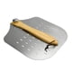 thumbnail image 4 of Metal Pizza Peel de madera plegable Herramientas de colocación de pasteles para cocinar, 4 of 5