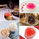 thumbnail image 5 of moldes para cubitos de hielo con forma de rosas, bandeja para cubitos de hielo con forma de corazón, molde de silicona para hielo, máquina para hacer hielo para cócteles de whisky, color rosa, 5 of 6