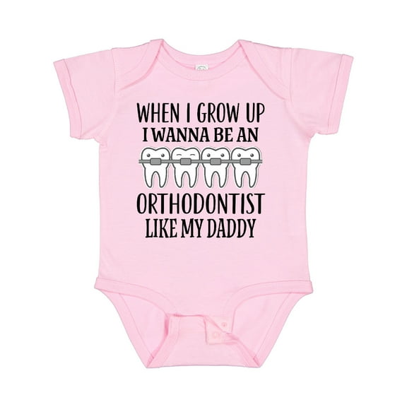 Inktastic Future Orthodontist Baby Boys or Girls Baby Bodysuit