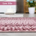 thumbnail image 4 of Washable 8x10 Area Rugs Modern Livingroom Rug Pink Ombre Braided Extra Large Rug Geometric Rug Soft Non Slip Rug Non-Shedding Carpet Accent Rug Living Room Rugs for Bedroom Dining Room Nursery, 4 of 9