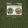 thumbnail image 3 of Disney Pixar Hoppers This Into This Beaver Men's T Shirt (Military Green, S-3XL), 3 of 4