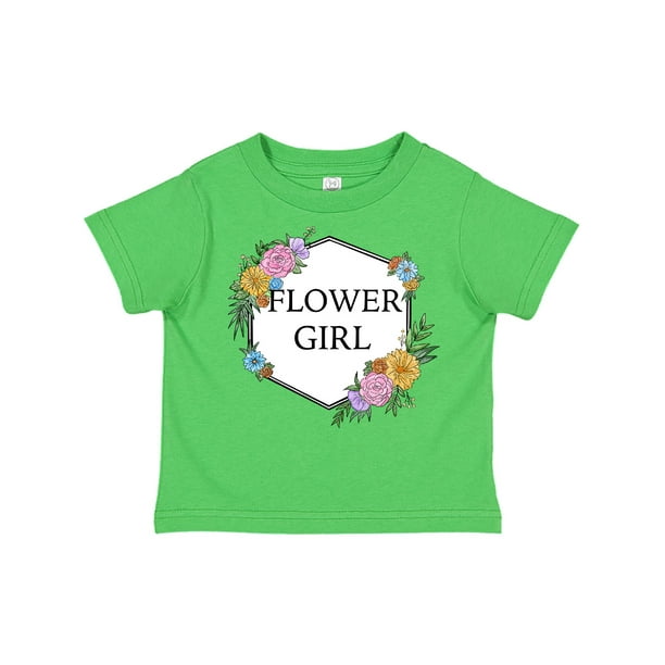 INKtastic Flower Girl Toddler TShirt