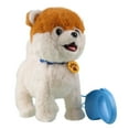 thumbnail image 2 of BiFandian Motorized Plush Robot Dog, Leash Controlled Puppy with Tongue Out and Big Eyes, Interactive Toy that Walks and Barks, Head Pat Reaction, Fun Gift, 2 of 7